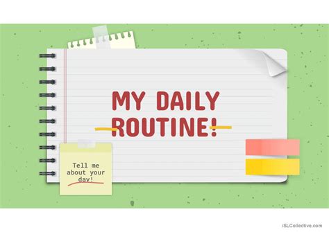 Daily Routine Powerpoint Template